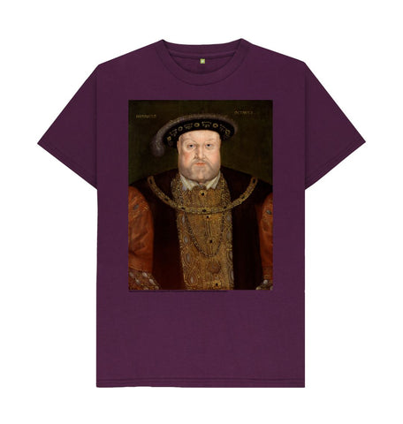 Purple King Henry VIII  Unisex T-Shirt